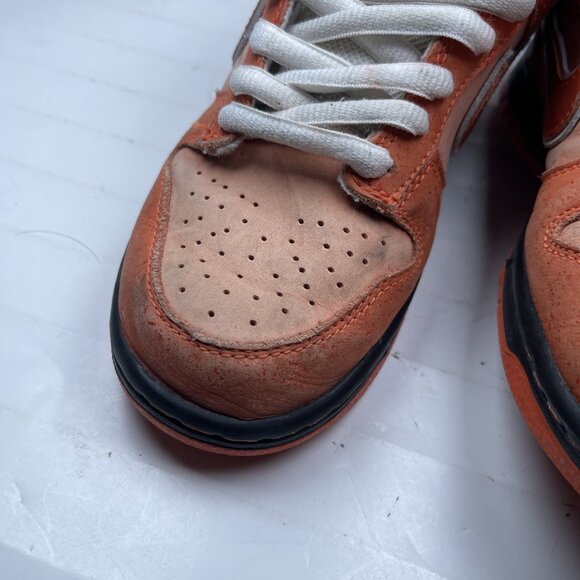 Concepts x Nike Dunk Low SB Orange Lobster - Size 4 US - FD8776 800 - Picture 16 of 16
